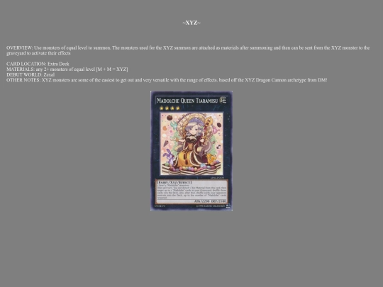 shrines/ygo/summon/xyz screenshot