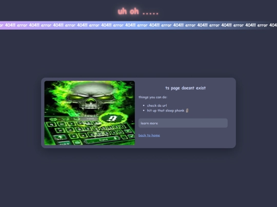 not_found screenshot