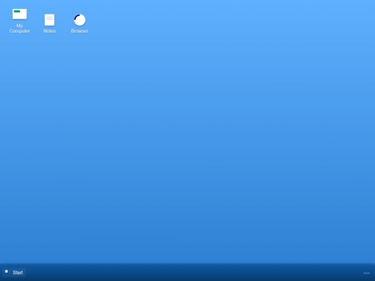 test screenshot