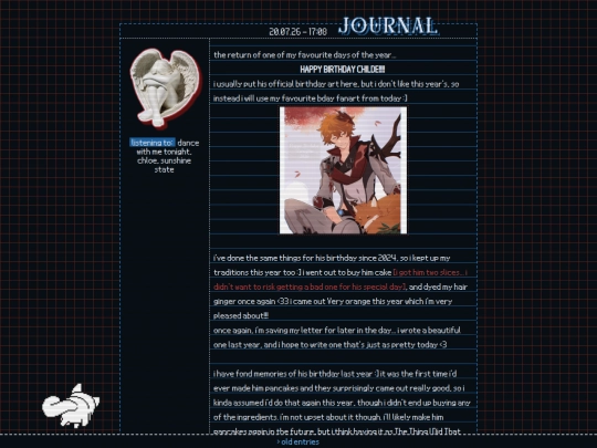 journal screenshot