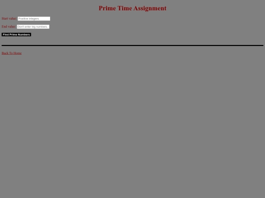 PrimeTime screenshot
