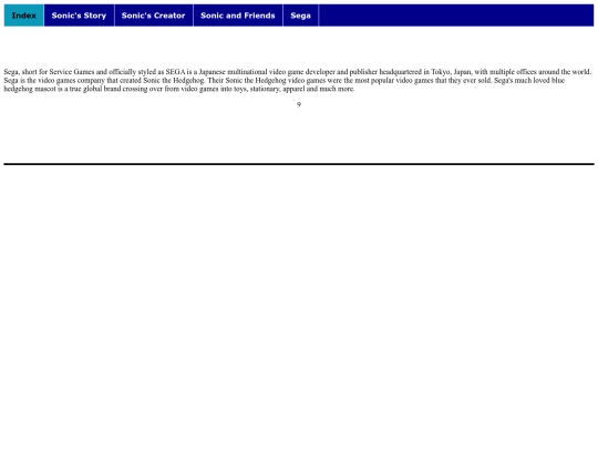Sega screenshot