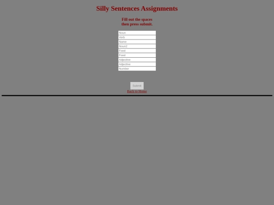 Silly screenshot