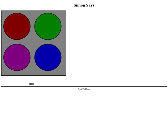 Simon screenshot