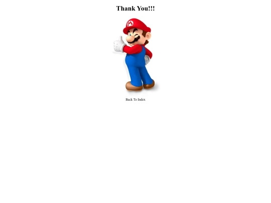 ThankYou screenshot