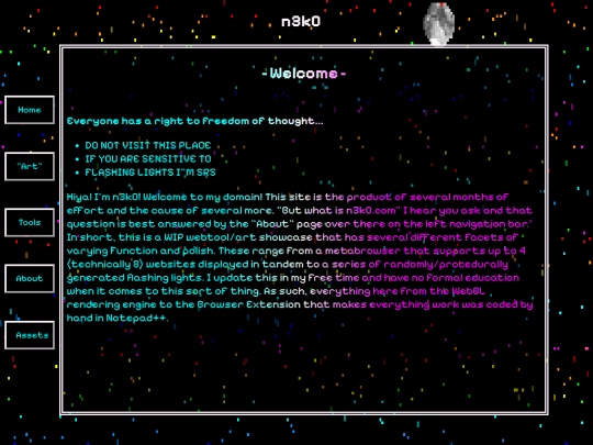 home screenshot