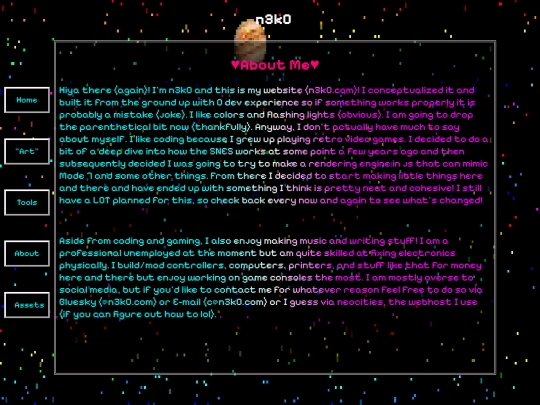 info screenshot