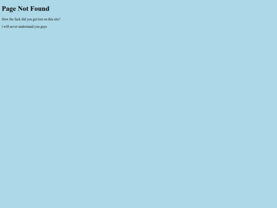 not_found screenshot