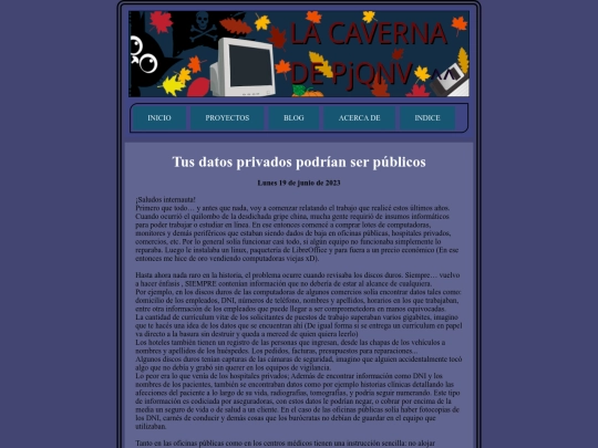 datos screenshot