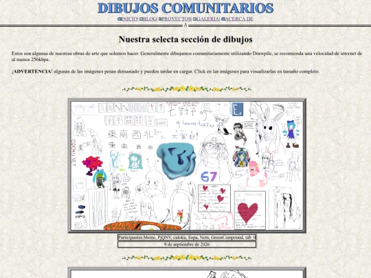 dibujoscomunitarios screenshot