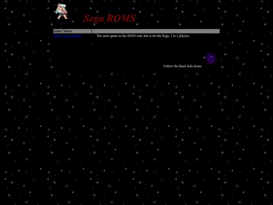 SailorDarkSun/GameRoom/segaroms screenshot