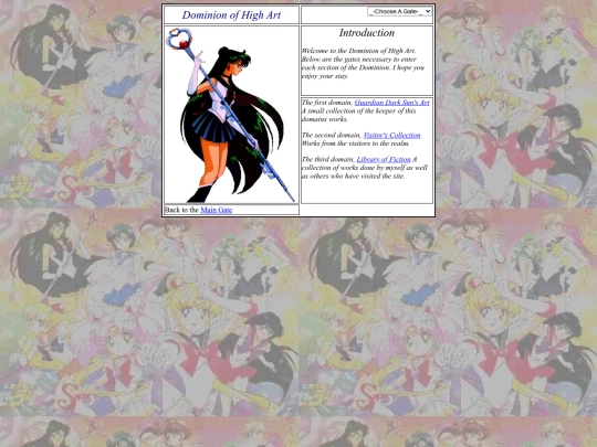 SailorDarkSun/HighArt/Venus screenshot