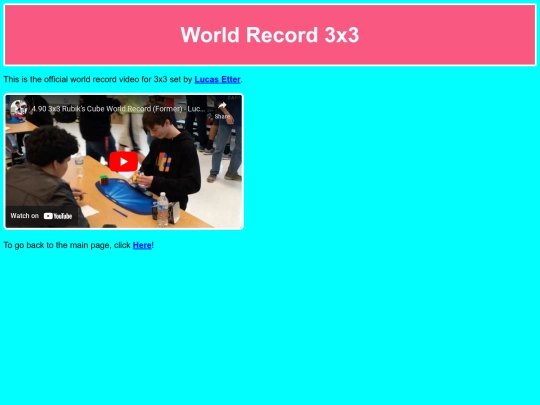 WorldRecord screenshot