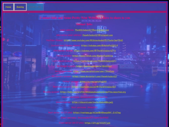 Contactinfo screenshot
