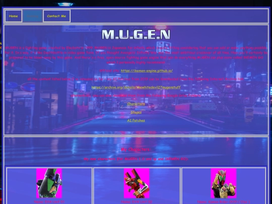 MUGEN screenshot