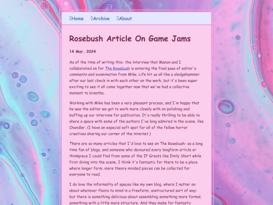 posts/2024-03-14-Rosebush-Article-On-Game-Jams screenshot