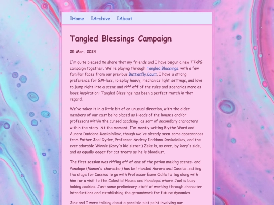 posts/2024-03-25-Tangled-Blessings-Campaign screenshot