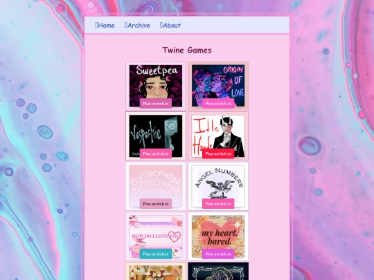 twinegames screenshot