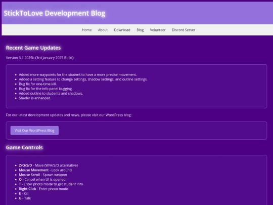 blog screenshot