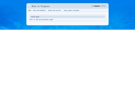 pastprojects screenshot