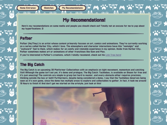 recomendations screenshot
