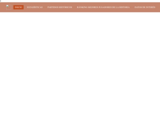 Página Estadísticas/Página Deportes screenshot