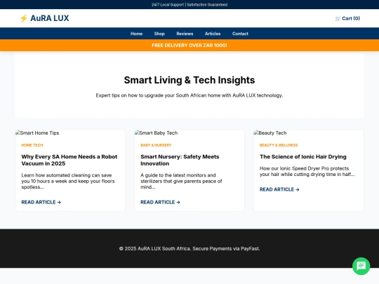 blog screenshot