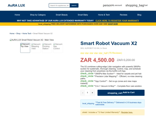 robot-vacuum-x2 screenshot