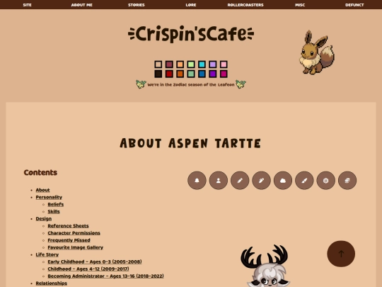 character-aspen-tartte screenshot