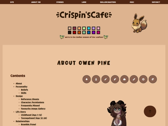 character-owen-pine screenshot