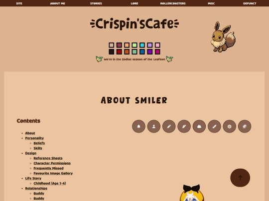 character-smiler screenshot