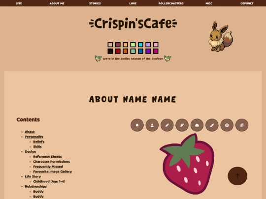 character-template screenshot
