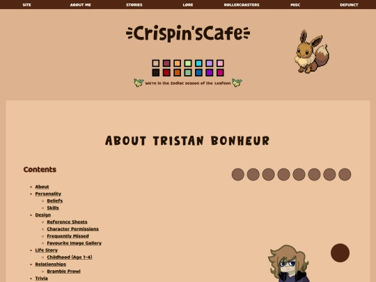 character-tristan-bonheur screenshot
