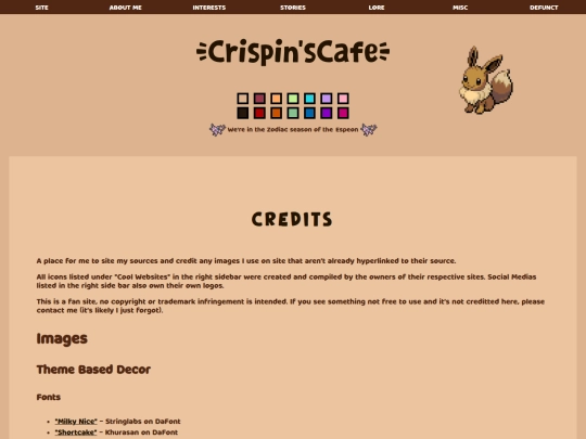 credits screenshot