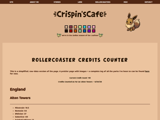 rollercoaster-credits-counter screenshot