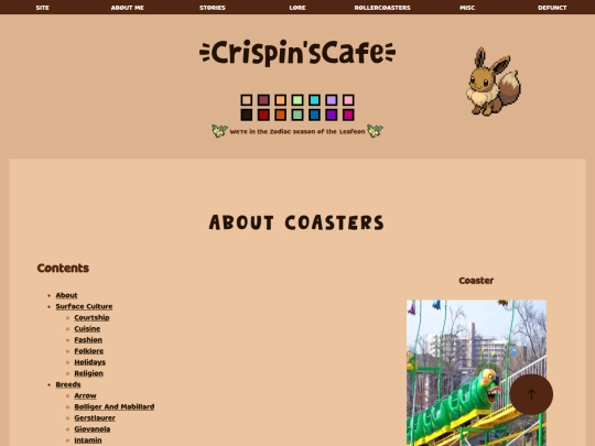 species-coasters screenshot