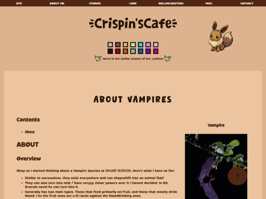 species-vampires screenshot