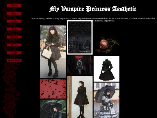 Aesthetics/2020_aesthetics.html/2020_vampprincess screenshot