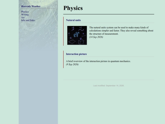 physics screenshot