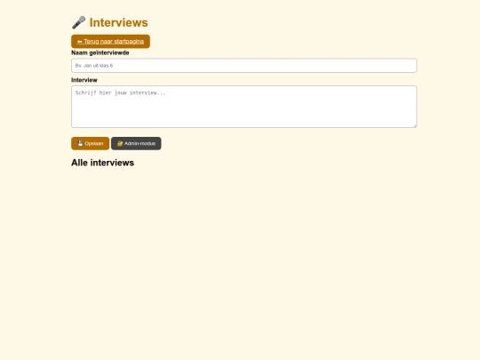 interviews screenshot