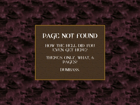 not_found screenshot