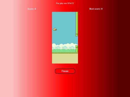 flappyBird screenshot