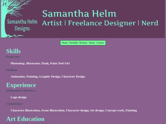 resume screenshot