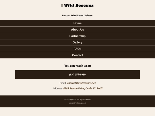 Week5/rescue/contact screenshot