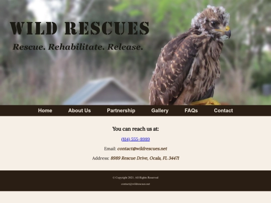 Week7/rescue/contact screenshot
