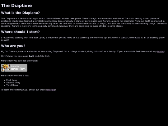 index screenshot