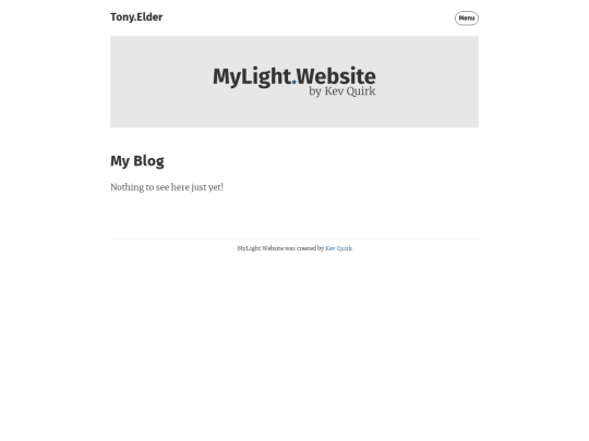 blog screenshot