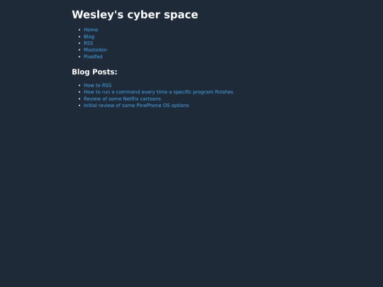 blog screenshot
