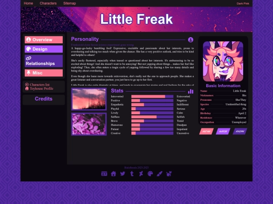 characters/littlefreak screenshot