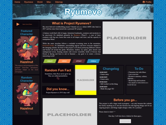 ryumeve/home screenshot
